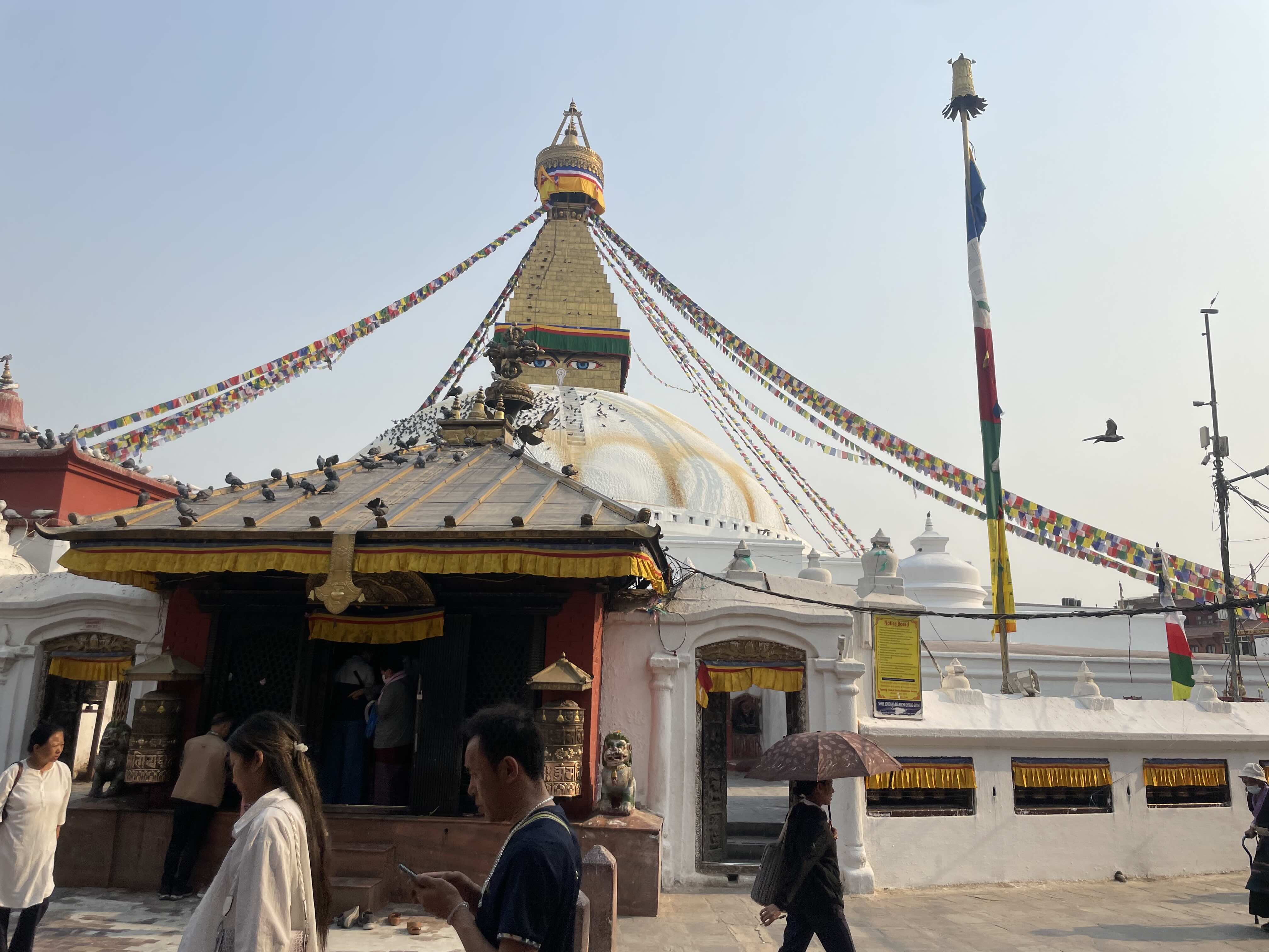 Where the eyes of Buddha watch over Kathmandu — Swayambhunath Stupa